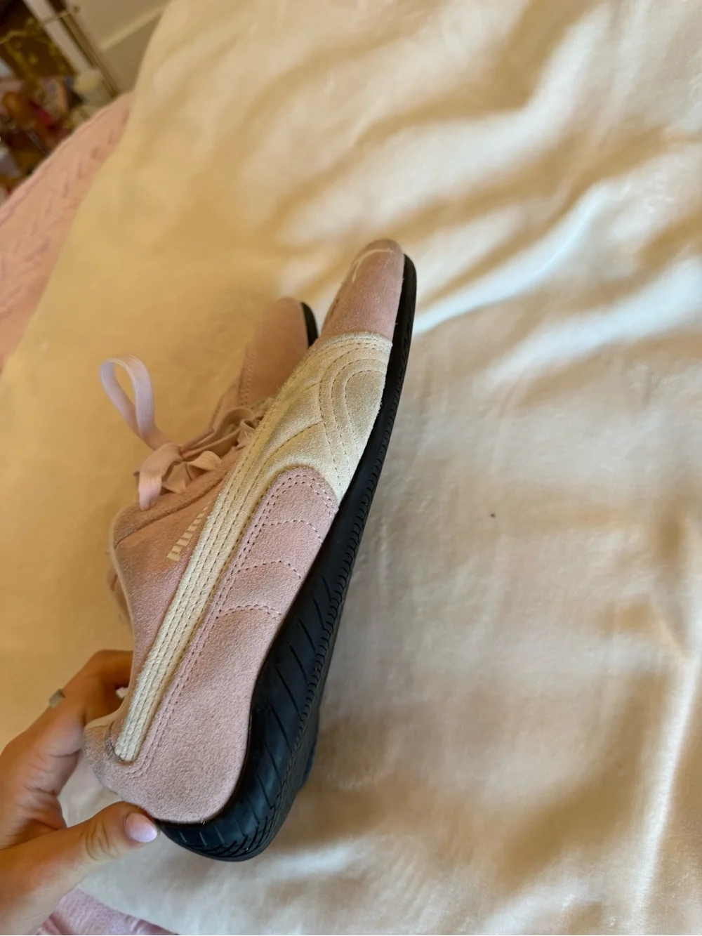 Light Pink Puma Sneakers